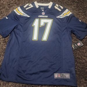 NIKE On The Field San Diego Chargers Phillip Rivers #17 Men' Football Jersey XL